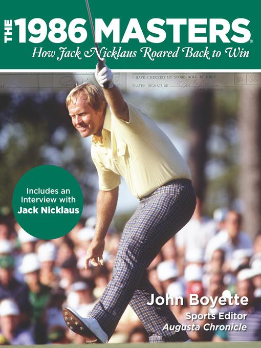 Title details for The 1986 Masters by John Boyette - Available